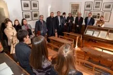 Imagen de la inauguración de la muestra. / SN