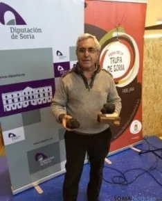 Ganador del concurso 'La trufa más grande'. /@Trufa Soria