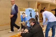 Partido de Río Duero homenaje a Diego Barranco. /Ana Isla