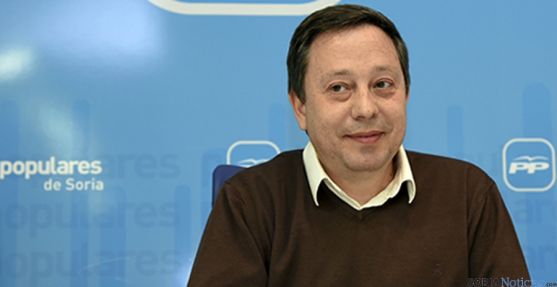 Adolfo Sainz, concejal del PP en el Ayuntamiento de Soria. / SN