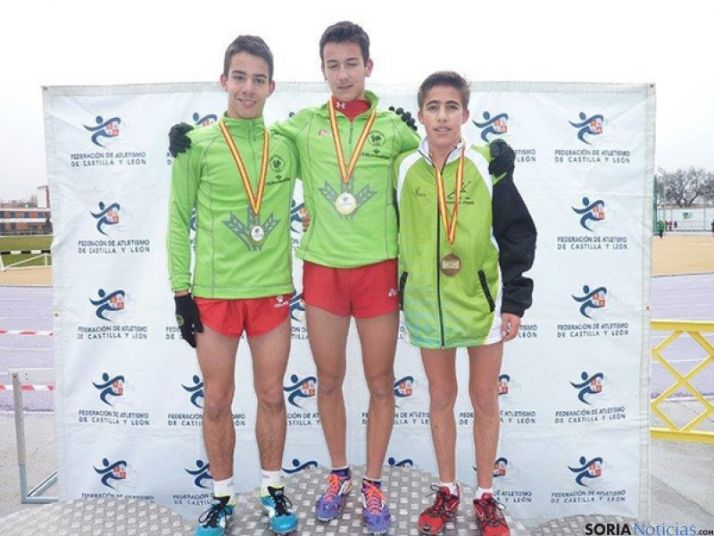 Hugo de Miguel, uno de los medallistas sorianos.