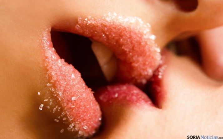 Todo un beso.