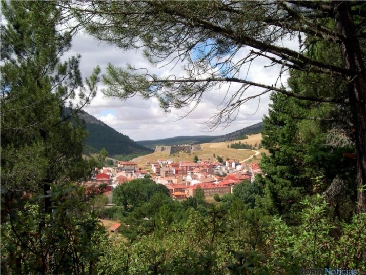 Panorámica de San Leonardo de Yagüe.