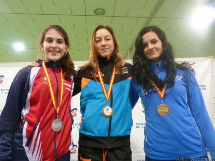 Raquel Álvarez, campeona en salto de altura.