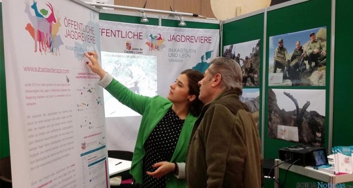 Imagen del stand de la Comunidad.