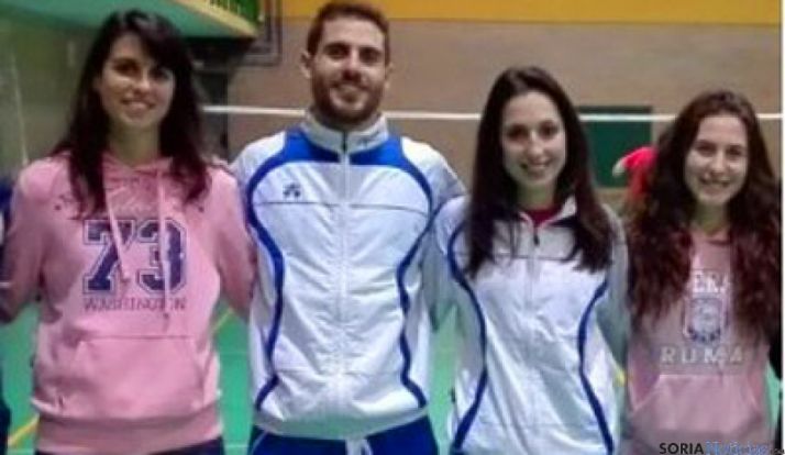 Pereira (izda.), Ortega, Sanz y Oteo. 