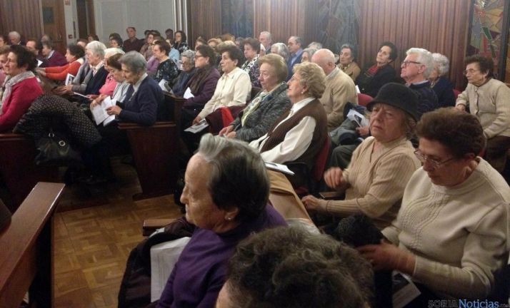 Una de las sesiones de los ejercicios.