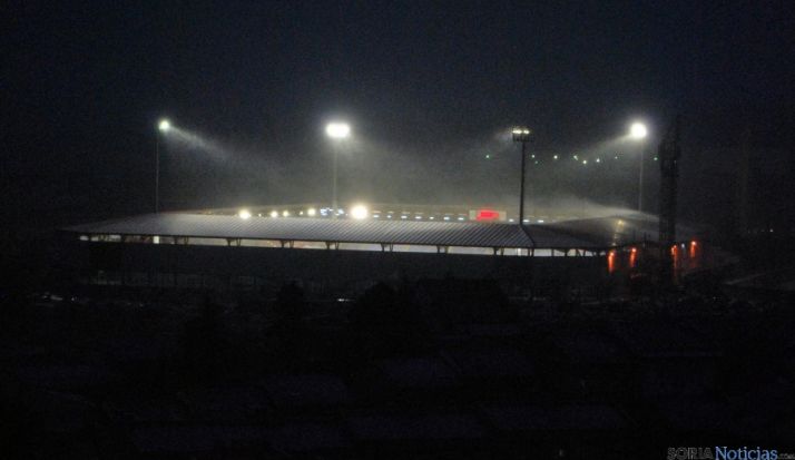 El estadio de los Pajaritos esta noche./SN