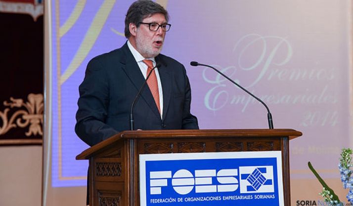 Santiago Aparicio, presidente de FOES. / SN