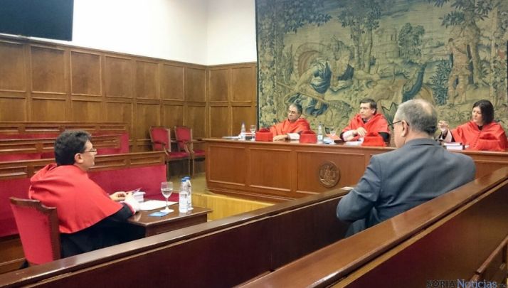 Imagen de la exposición de la tesis./SN