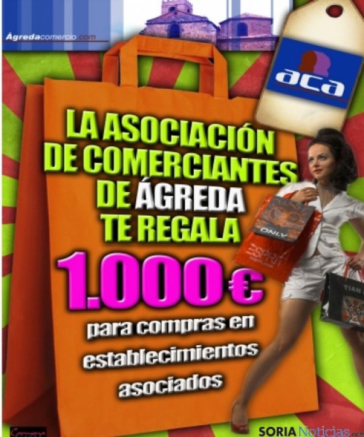Los comerciantes de Ágreda regalan 1.000 euros en compras