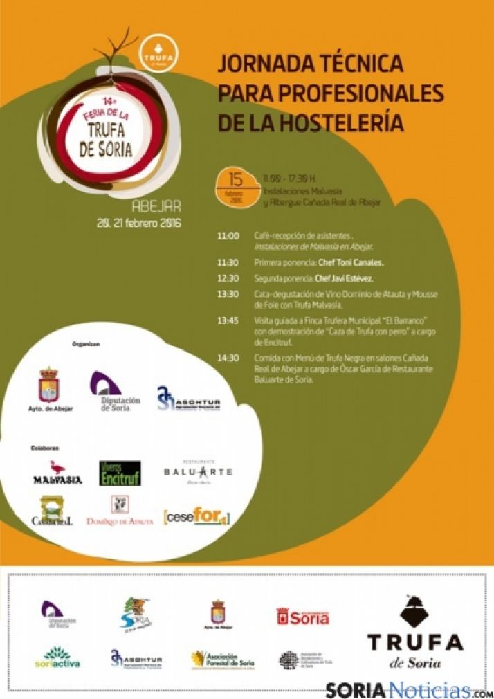 Jornada técnica de hostelería sobre trufa negra en Abejar