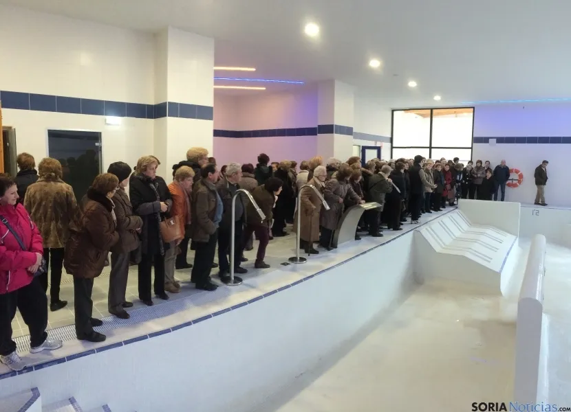 Una imagen de la visita./Ayto