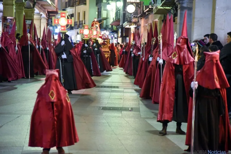 Procesión de la Cofradía del Ecce Homo. /Ana Isla