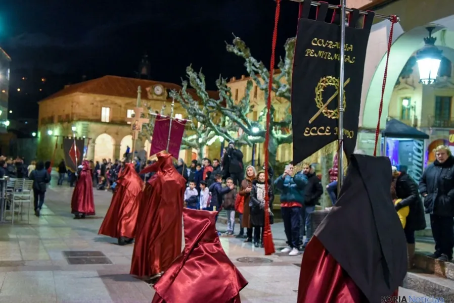 Procesión de la Cofradía del Ecce Homo. /Ana Isla