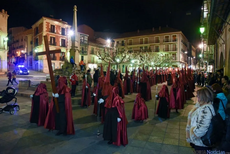 Procesión de la Cofradía del Ecce Homo. /Ana Isla