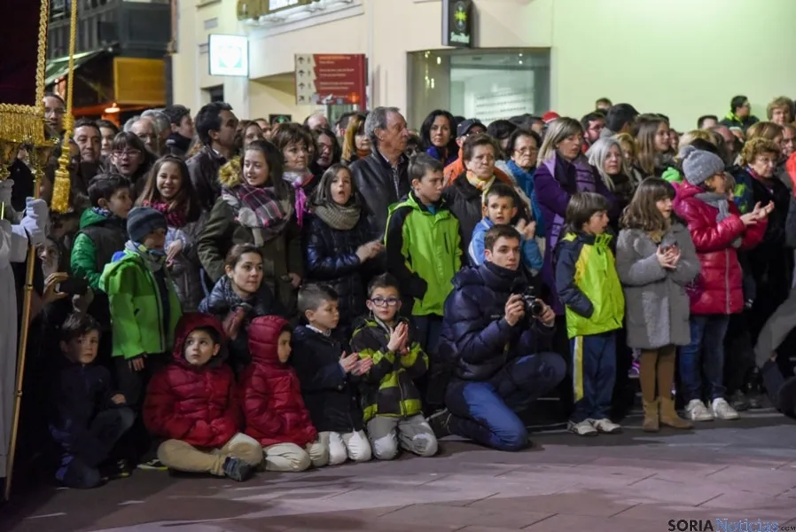 Encuentro entre las Cofradías de la Oración en el Huerto y la Flagelación del Señor. /Ana Isla