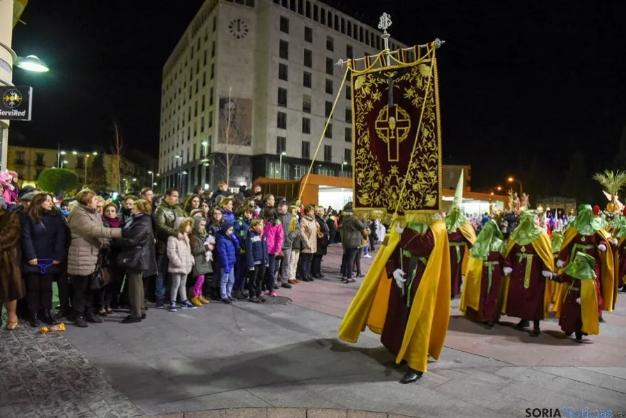 Encuentro entre las Cofradías de la Oración en el Huerto y la Flagelación del Señor. /Ana Isla