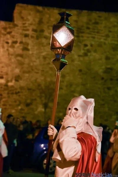 Vía Crucis de la Cofradía de la Flagelación del Señor. /Ana Isla
