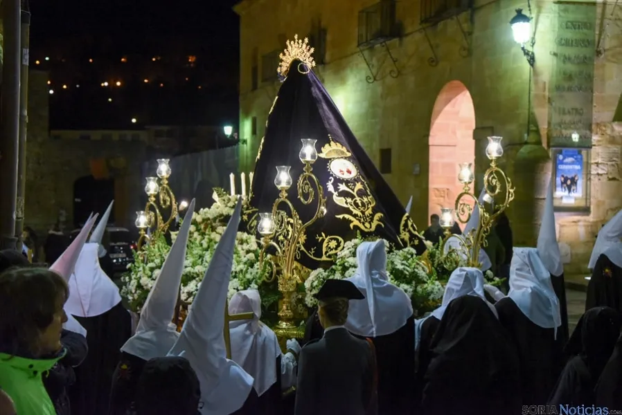 Procesión del Silencio, Cofradía de la Soledad. /Ana Isla