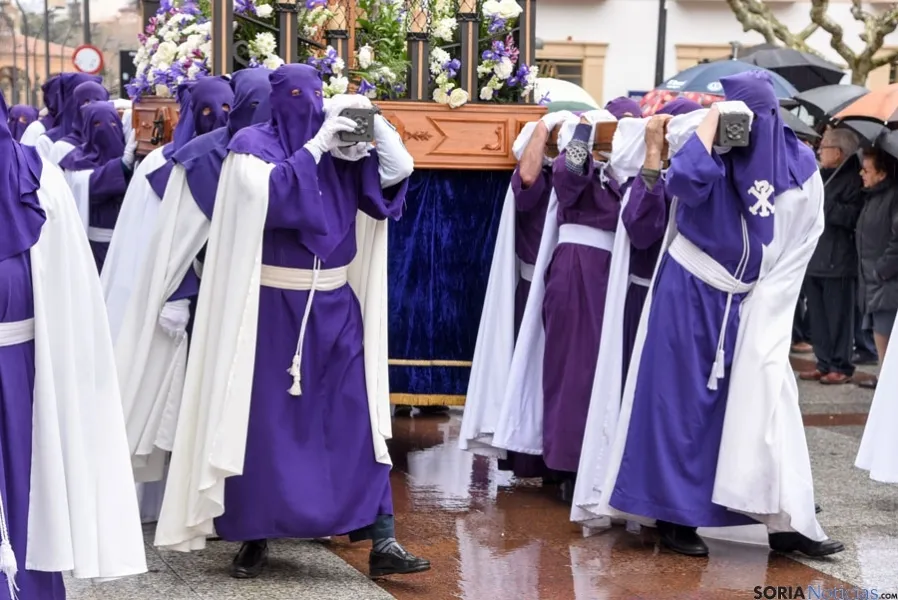 Procesión de las Siete Palabras de Jesús en la Cruz. /Ana Isla