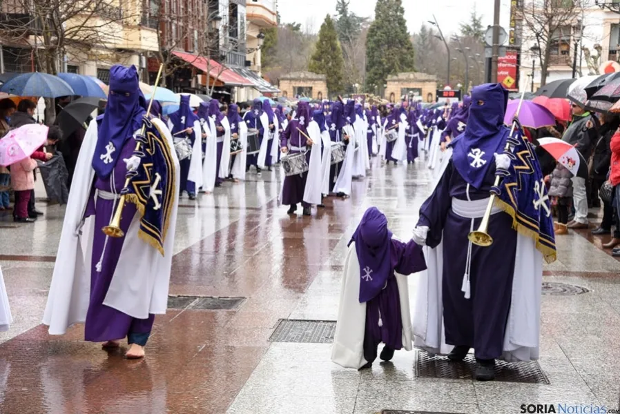 Procesión de las Siete Palabras de Jesús en la Cruz. /Ana Isla
