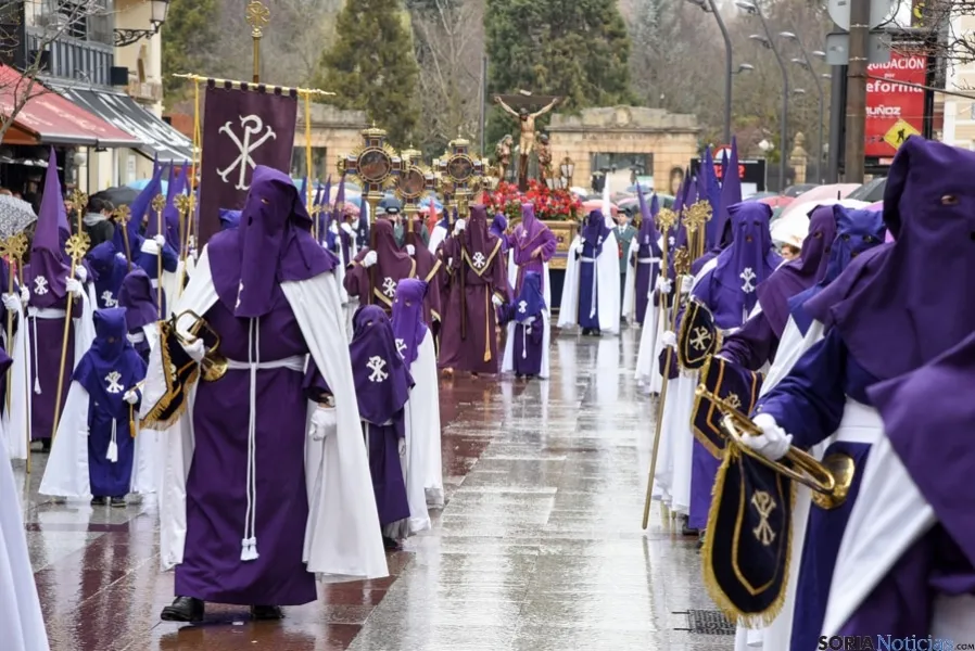 Procesión de las Siete Palabras de Jesús en la Cruz. /Ana Isla
