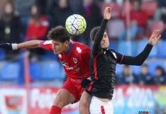 Alegría, autor del primer gol numantino.