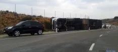 El vehículo siniestrado. / SN