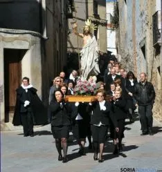 El Resucitado en las calles agredanas./SN
