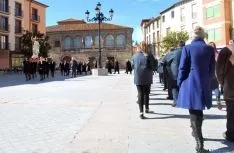 El Resucitado en las calles agredanas./SN
