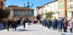 El Resucitado en las calles agredanas./SN