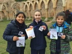 Los alumnos durante la jornada.