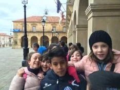 Los alumnos durante la jornada.
