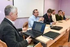 Reunión de militantes y cargos electos de Ciudadanos. /Ana Isla