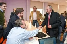 Reunión de militantes y cargos electos de Ciudadanos. /Ana Isla