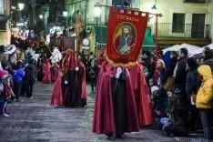 Procesión de la Cofradía del Ecce Homo. /Ana Isla