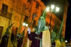 Encuentro entre las Cofradías de la Oración en el Huerto y la Flagelación del Señor. /Ana Isla