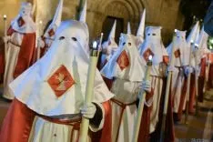 Encuentro entre las Cofradías de la Oración en el Huerto y la Flagelación del Señor. /Ana Isla