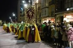 Encuentro entre las Cofradías de la Oración en el Huerto y la Flagelación del Señor. /Ana Isla