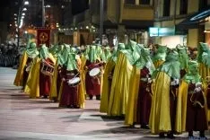 Encuentro entre las Cofradías de la Oración en el Huerto y la Flagelación del Señor. /Ana Isla