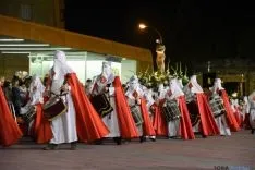 Encuentro entre las Cofradías de la Oración en el Huerto y la Flagelación del Señor. /Ana Isla