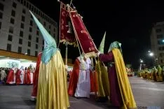 Encuentro entre las Cofradías de la Oración en el Huerto y la Flagelación del Señor. /Ana Isla