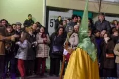 Encuentro entre las Cofradías de la Oración en el Huerto y la Flagelación del Señor. /Ana Isla