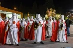 Encuentro entre las Cofradías de la Oración en el Huerto y la Flagelación del Señor. /Ana Isla
