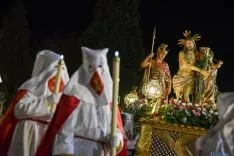 Encuentro entre las Cofradías de la Oración en el Huerto y la Flagelación del Señor. /Ana Isla