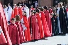 Encuentro de la Virgen de la Alegría y Jesús Resucitado. /Ana Isla