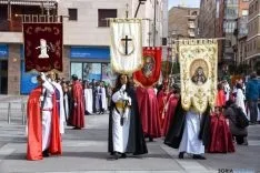Encuentro de la Virgen de la Alegría y Jesús Resucitado. /Ana Isla