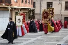 Encuentro de la Virgen de la Alegría y Jesús Resucitado. /Ana Isla