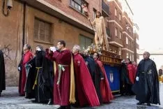 Encuentro de la Virgen de la Alegría y Jesús Resucitado. /Ana Isla